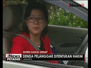 Beberapa kendaraan masih banyak terjaring razia plat ganjil genap - iNews Petang 30/08