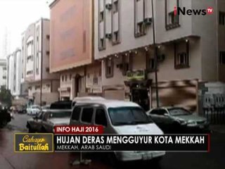 Cahaya Baitullah, setelah diterpa panas, Mekkah diguyur hujan deras - iNews Malam 29/08