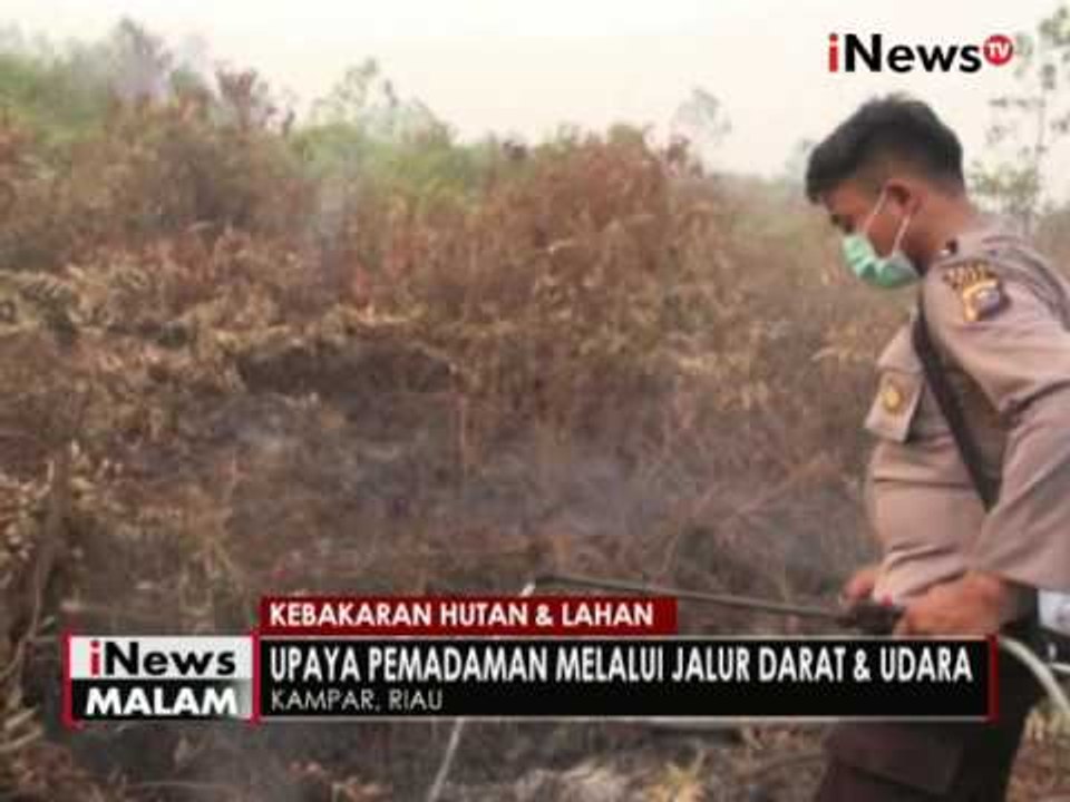 Kebakaran hutan di Oku Timur mulai meluas ke pemukiman warga - iNews Malam 29/08