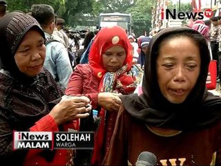 Ahok belom bosan menggusur warga Ibu Kota di akhir masa jabatannya - iNews Malam 30/08
