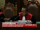 Sidang lanjutan ke 16, Hakim sidang hadirkan 3 saksi 14 - Breaking News 31/08