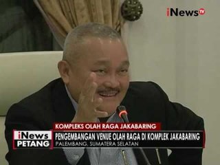 Kompleks olahraga Jakabaring terus dibenahi Gubernur Sumsel - iNews Petang 31/08