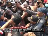 Eksekusi rumah yang terkena penggusuran jalan tol berlangsung ricuh di Jombang - iNews Petang 3108