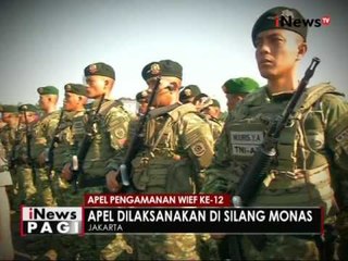 KORSA, TNI & Polri gelar apel pengamanan di Lap. Monas untuk VVIP WIEF - iNews Pagi 30/07
