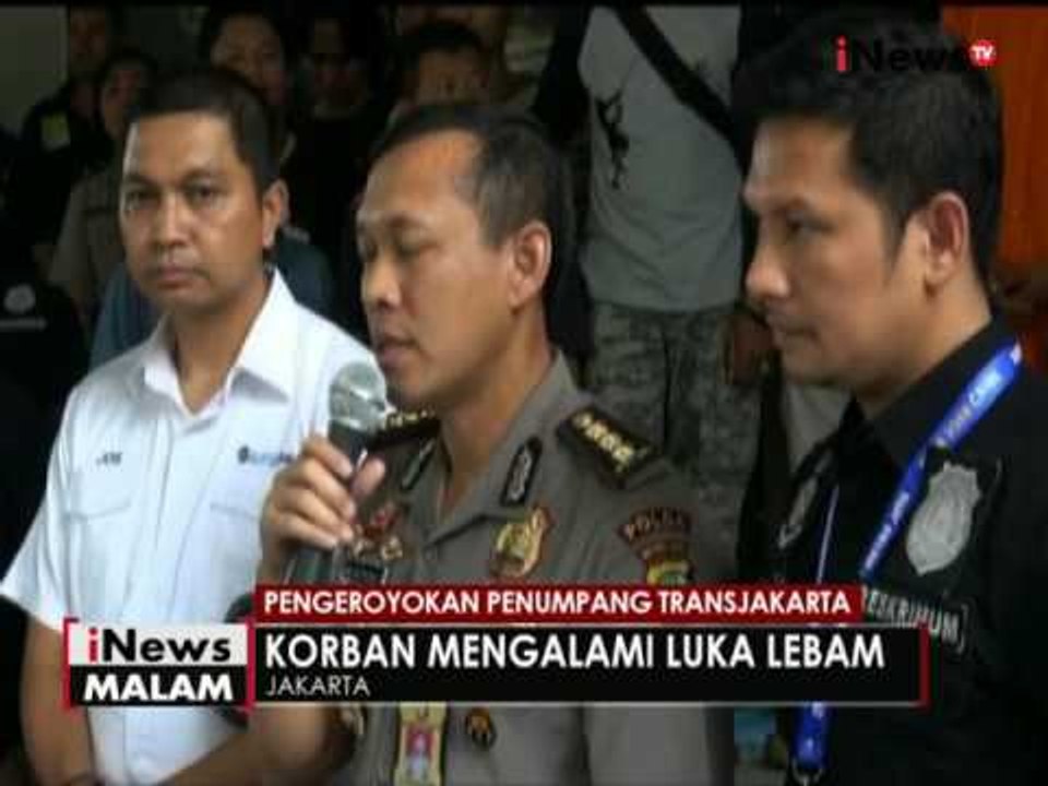 Polda Metro Jaya tangkap 5 pelaku pengeroyokan penumpang Transjakarta mirip Ahok - iNews Malam 01/09