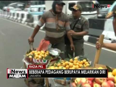 Aksi kejar-kejaran mewarnai aksi razia PKL di Kawasan Tanah Abang - iNews Malam 01/09