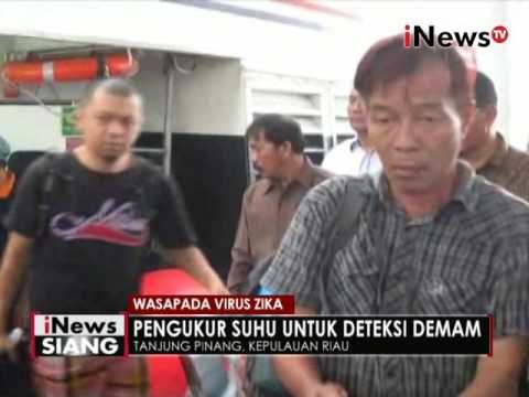 Waspada Virus Zika, Puluhan turis diperiksa suhu tubuhnya - iNews Siang 02/09
