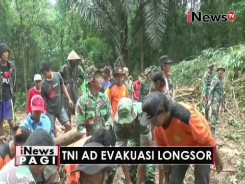 KORSA, TNI AD menjadi pemimpin pencarian korban longsor di Purwarejo - iNews Pagi 25/06