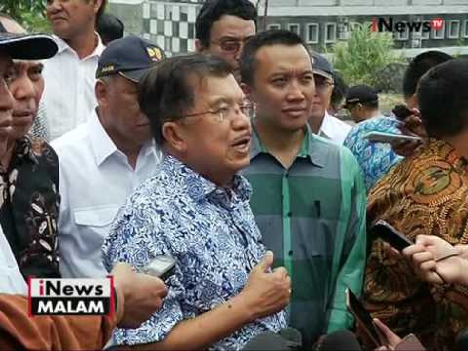 Wapres JK & Menpora tinjau pembangunan kembali proyek P3SON - iNews Malam 04/09