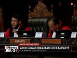 Hari ini, MK agan gelar sidang terkait tuntutan Ahok mengenai cuti kampanye - iNews Pagi 05/09