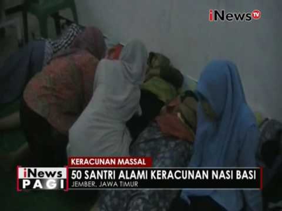 50 santri alami keracunan usai makan nasi yang diduga basi - iNews Pagi 05/09