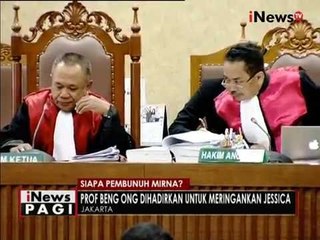 Download Video: Sidang lanjutan Jessica hadirkan saksi ahli kedokteran Australia, Prof Beng Ong - iNews Pagi 06/09