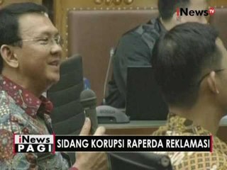 Download Video: Ahok & Kuasa Hukum Sanusi kerap berdebat mengenai kontribusi tambahan - iNews Pagi 06/09