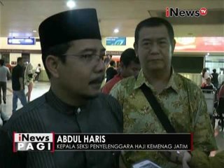12 Jamaah Haji ilegal yang tertahan di Filipina sudah tiba di Bandara Juanda - iNews Pagi 05/09