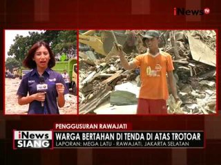Live report : kondisi terkini di kawasan Rawajati - iNews Siang 06/09