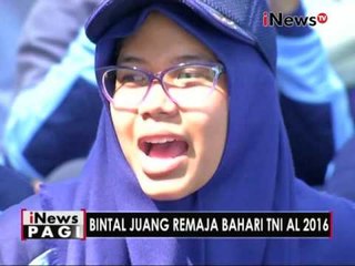 KORSA, Bintal Juang Remaja Bahari TNI AL 2016 - iNews Pagi 13/08