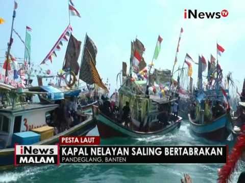 Ratusan kapal nelayan ikuti pesta laut di Pandeglang Banten - iNews Malam 04/09