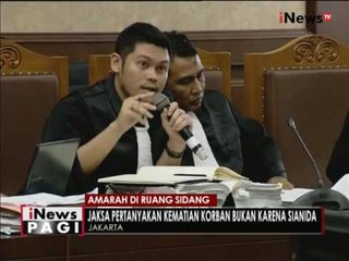 Sidang Jessica ke 19, sidang mendadak memanas saat JPU pertanyakan kesaksian ahli - iNews Pagi 08/09