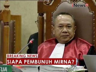 Sidang Jessica ke 19, hadirkan saksi fakta kejadian 08 - iNews Breaking News 07/09