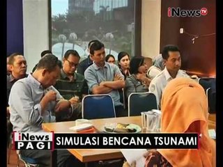 Simulasi peran media dalam menyampaikan informasi tsunami dari BMKG - iNews Pagi 09/09
