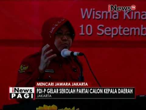 PDI P gelar sekolah partai untuk persiapkan kadernya jadi calon pemimpin daerah - iNews Pagi 08/09