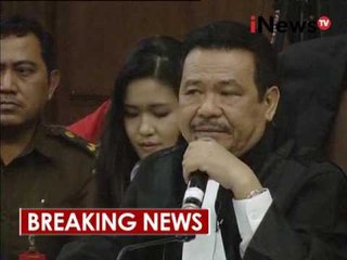 Sidang Jessica ke 19, hadirkan saksi fakta kejadian 16 - iNews Breaking News 07/09