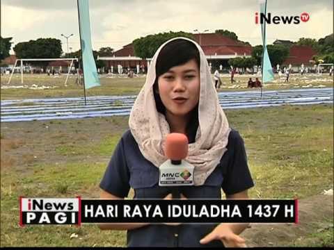Live Report : Persiapan Solat Idul Adha di Yogyakarta - iNews Pagi 12/09