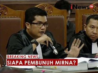 Sidang Jessica ke 19, hadirkan saksi fakta kejadian 11 - iNews Breaking News 07/09