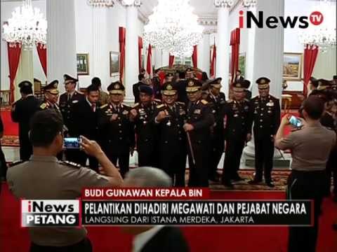 Suasana usai pelantikan Budi Gunawan sebagai kepala BIN - iNews Petang 09/09
