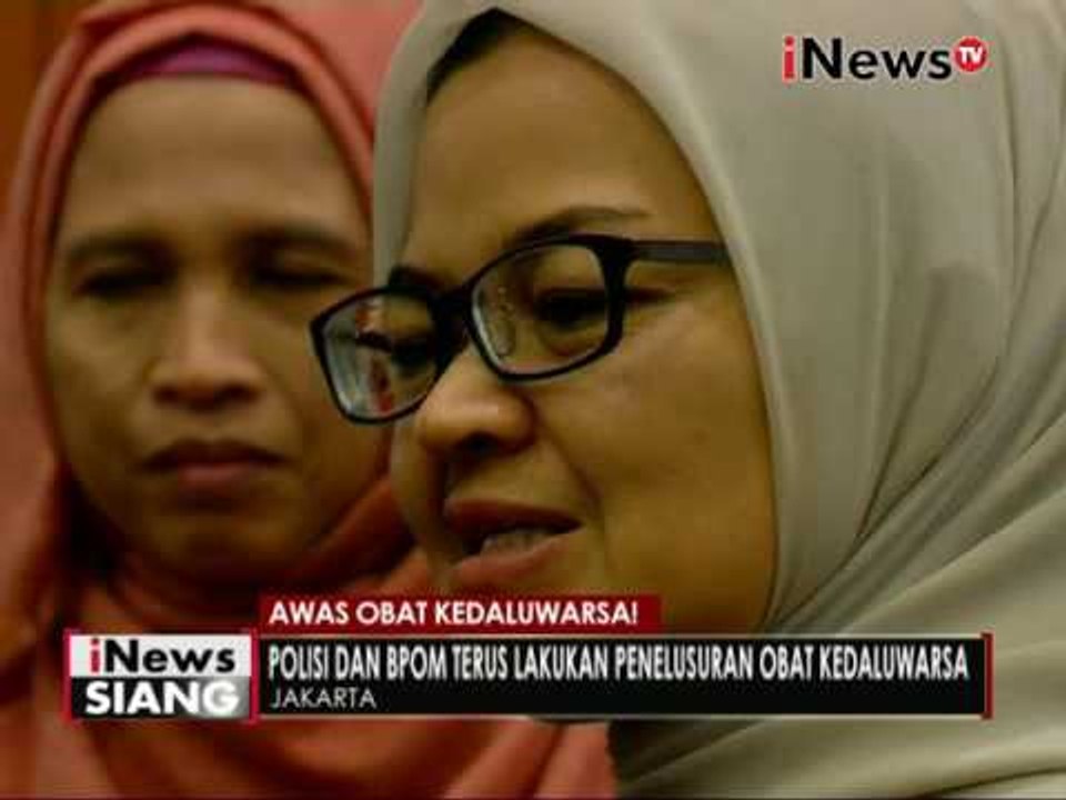 Maraknya obat palsu & kadaluwarsa, BPOM kerjasama dengan Polisi untuk menumpas - iNews Siang 08/09