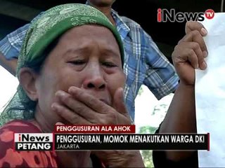 Penggusuran ala Ahok, Penggusuran adalah momok menakutkan warga DKI - iNews Petang 08/09