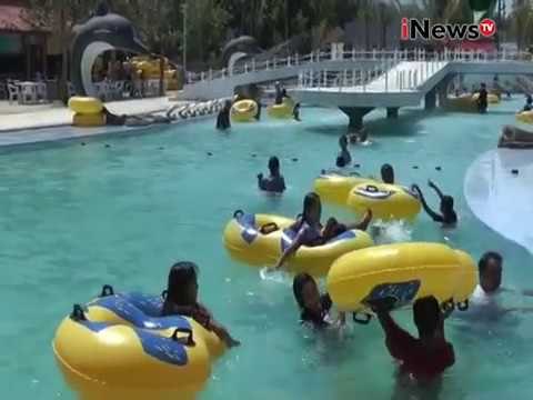 Wisata kolam buatan di Pandeglang, Banten yang ramai dikunjungi wisatawan - iNews Siang 12/09
