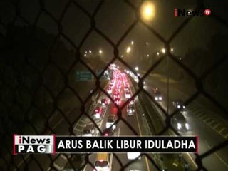 Pasca libur hari raya, kendaraan sudah memadati tol arah Jakarta - iNews Pagi 13/09