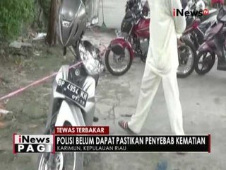 Seorang pemuda ditemukan tewas dengan duduk bersila dan badan terbakar - iNews Pagi 13/09