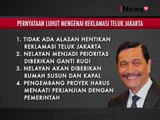 Beberapa hasil diskusi pemerintah, mengenai reklamasi teluk Jakarta - iNews Pagi 14/09