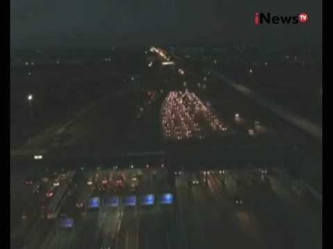 Lalin tol Cikarang Utama terpantau ramai lancar pasca libur hari raya - iNews Pagi 13/09