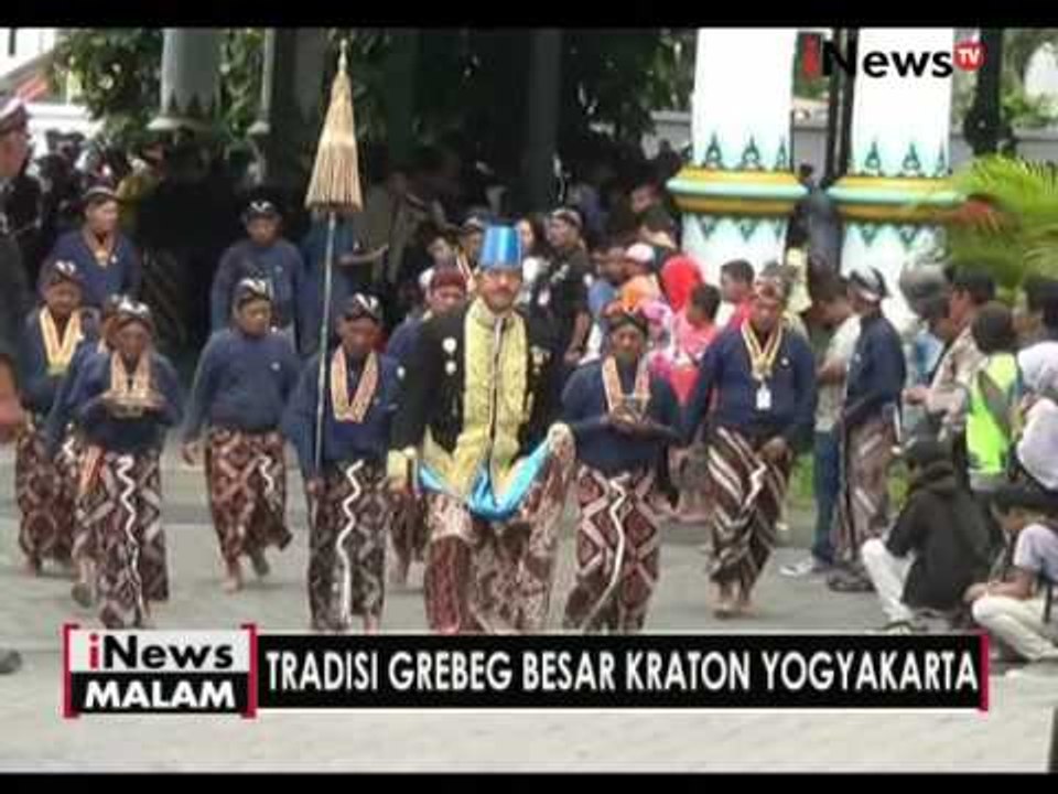 Kemeriahan tradisi grebeg besar Kraton Yogyakarta - iNews Malam 13/09