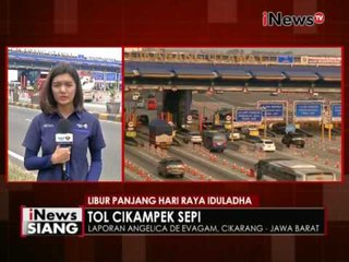 Live Report : Arus lalin terkini di tol Cikarang utama - iNews Siang 12/09