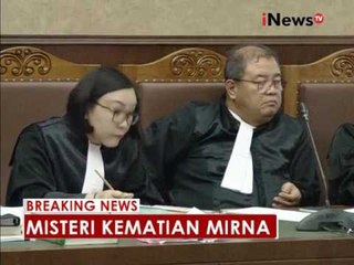 DR. Rednat. B : Belum ada alat mutakhir melacak sianida dalam tubuh - iNews Breaking News 14/09