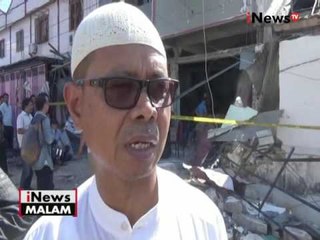 Melihat rumah anaknya hancur, orang tua korban ledakan tabung gas pingsan di tkp - iNews Malam 12/09