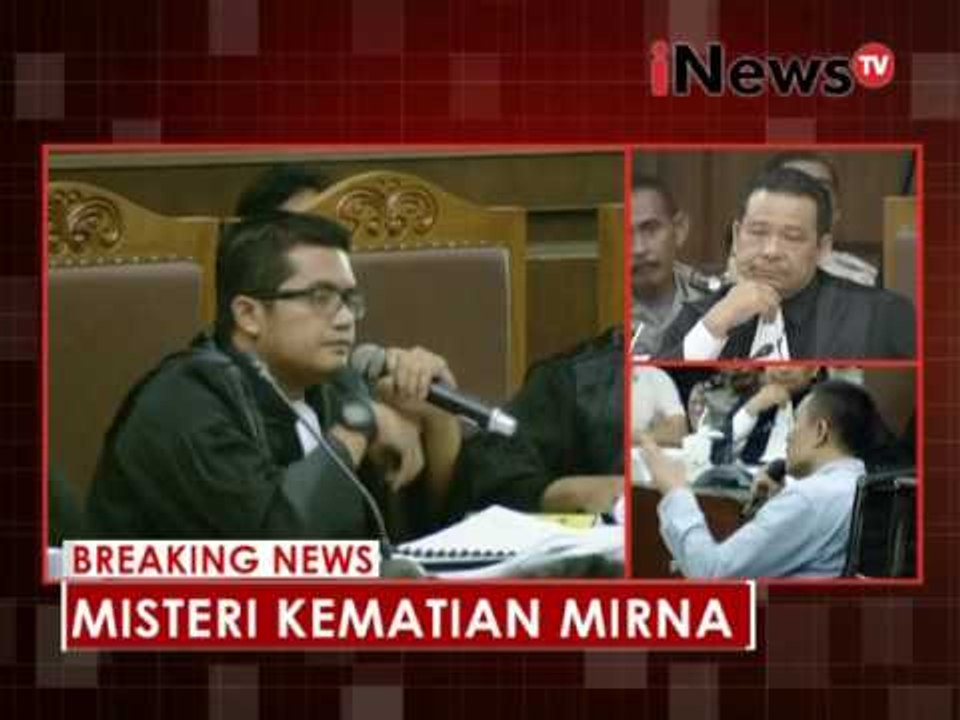 JPU pertanyakan sumber data yang digunakan saksi ahli - iNews Breaking News 15/09