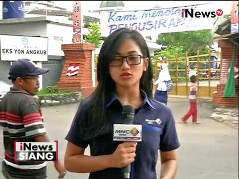 Live Report : terkait penggusuran kompleks sengketa di Cililitan, Jaktim - iNews Siang 16/09