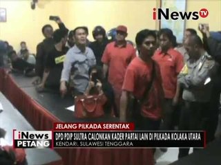 Download Video: Jelang Pilkada serentak, Kader mengamuk dikantor DPD PDI P Sultra - iNews Petang 16/09