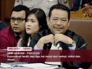 Kuasa hukum Jessica bertanya pada saksi ahli mengenai mental & perilaku - iNews Breaking News 19/09