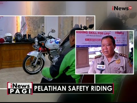 Tim Rescue Perindo gelar acara Safety Riding bagi pengemudi ojek - iNews Pagi 19/09