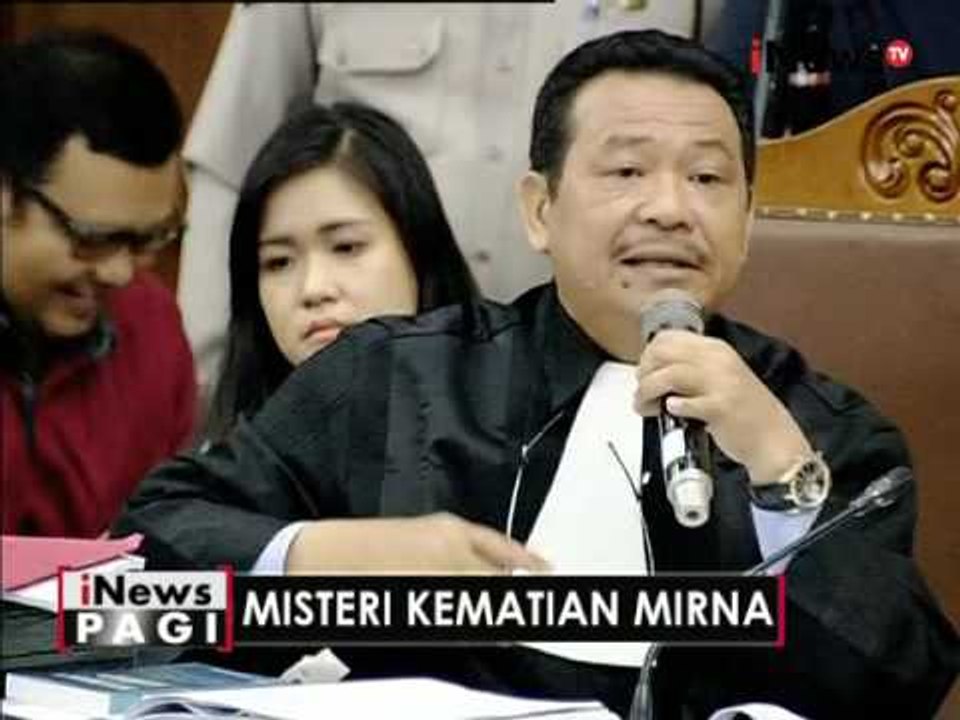 Otto menanyakan kepada ahli Psikolog terkait perilaku terdakwa di CCTV - iNews Pagi 20/09