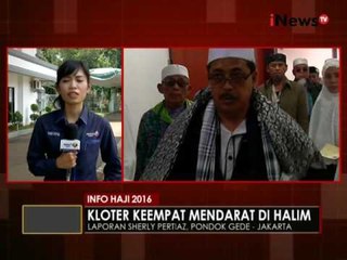 Live Report : Jemaah Haji tiba disambut haru keluarga (Sherly Pertiaz) - iNews Siang 20/09