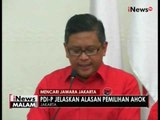 Akhirnya PDIP tentukan sikap dengan usung Ahok & Djarot dalam Pilkada 2017 - iNews Malam 20/09