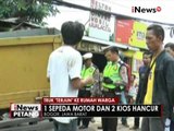 Diduga mengantuk sebuah truk terjun bebas ke rumah warga - iNews Petang 20/09