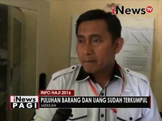 Panitia penyelenggaraan haji mengumpulkan barang jemaah yang hilang - iNews Pagi 21/09